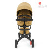 Stokke Xplory X - детская прогулочная коляска с реверсивным блоком (сиденье устанавливается лицом к маме), компактное складывание • Золотисто-желтый (571405)