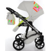 Коляска 2 в 1 Tako Neon 01 Chrome