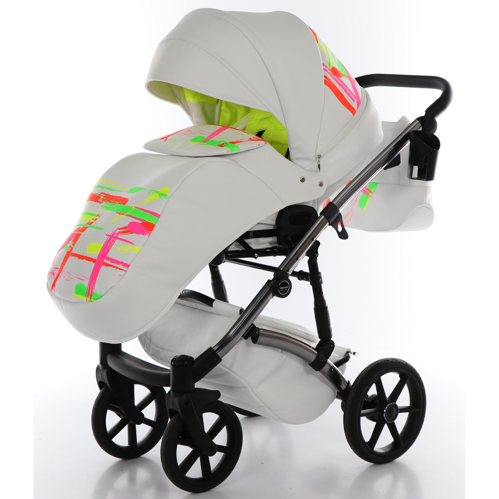 Коляска 2 в 1 Tako Neon 01 Chrome