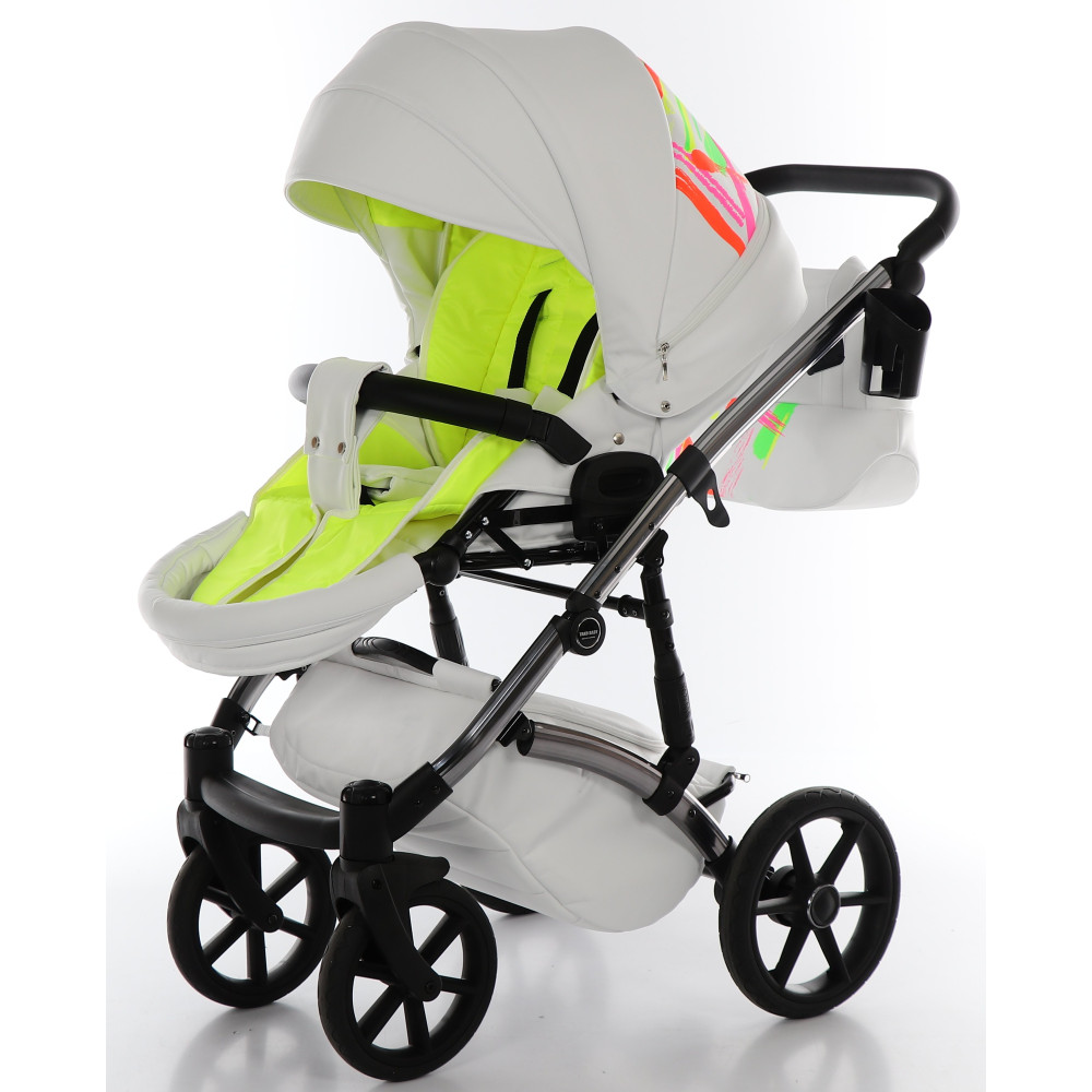 Коляска 2 в 1 Tako Neon 01 Chrome