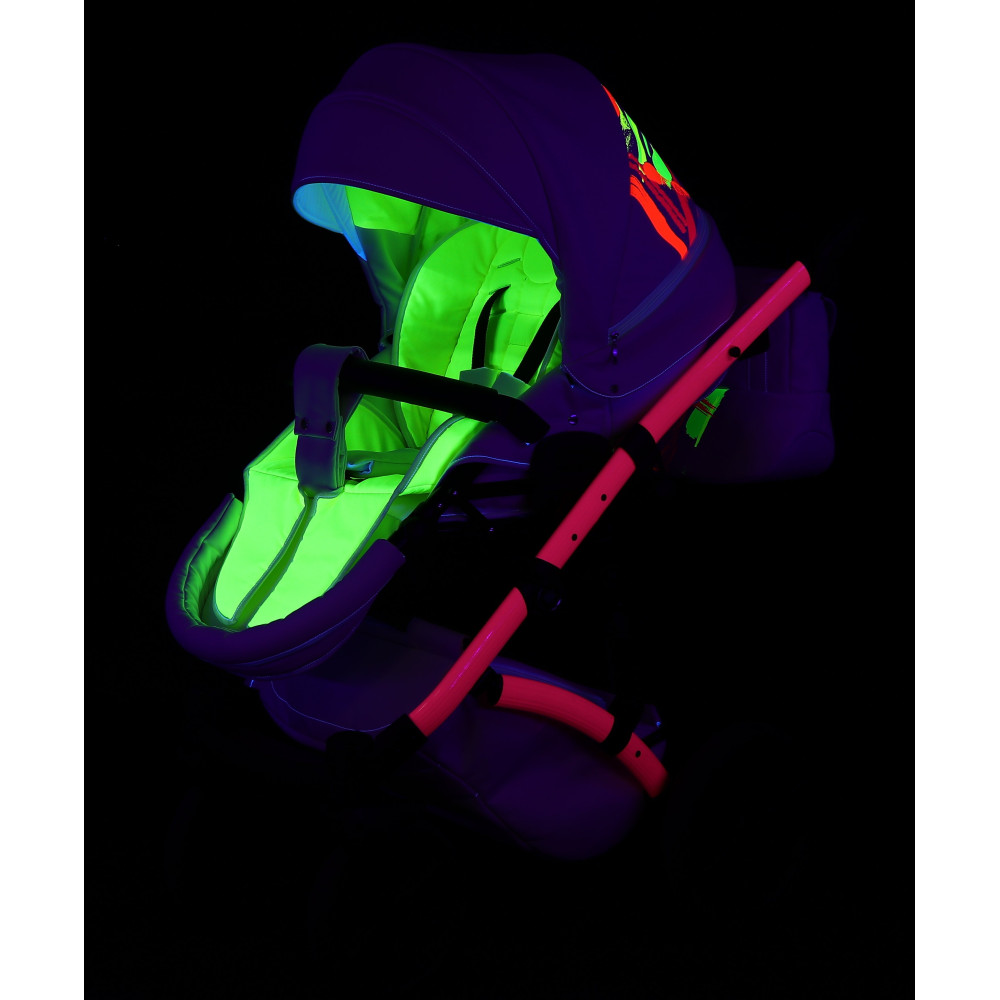 Коляска 2 в 1 Tako Neon 01 Rose