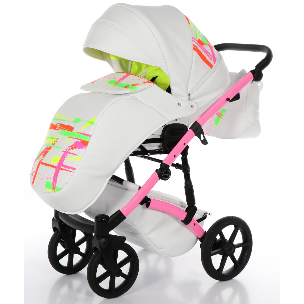 Коляска 2 в 1 Tako Neon 01 Rose