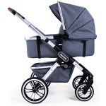 Коляска 2 в 1 Teutonia Trio Melange Grey