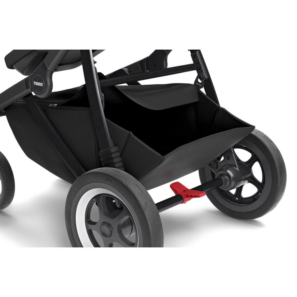 Коляска 2 в 1 Thule Sleek + Bassinet Black on Black