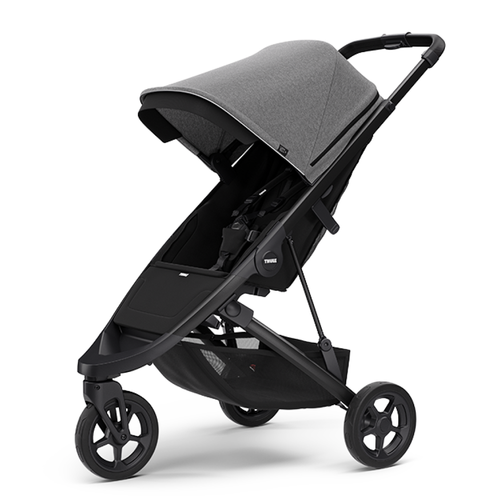 Прогулочная коляска Thule Spring Black Grey Melange