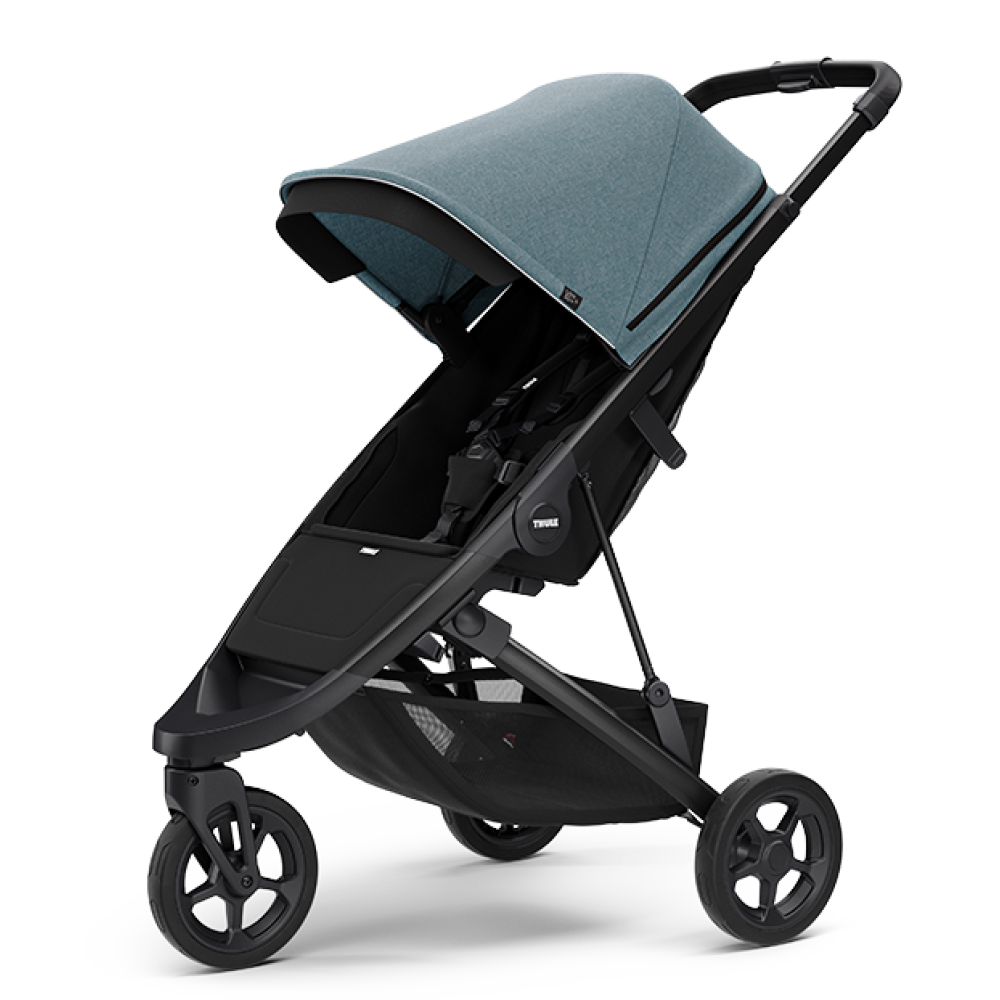 Прогулочная коляска Thule Spring Black Teal Melange