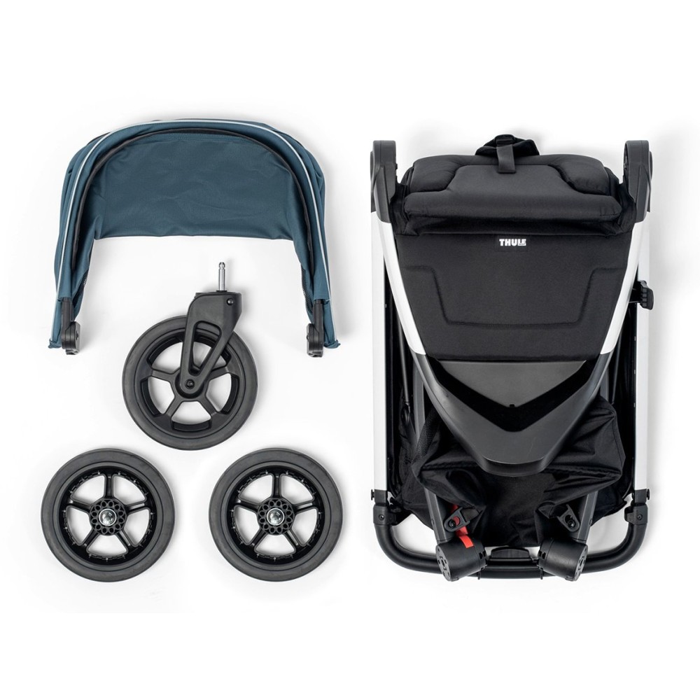 Прогулочная коляска Thule Spring Aluminium Teal Melange
