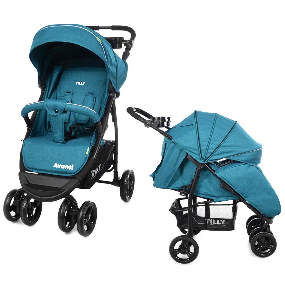 Коляска-книжка Tilly Avanti T-1406 Blue (Тіллі Аванті Т-1406)