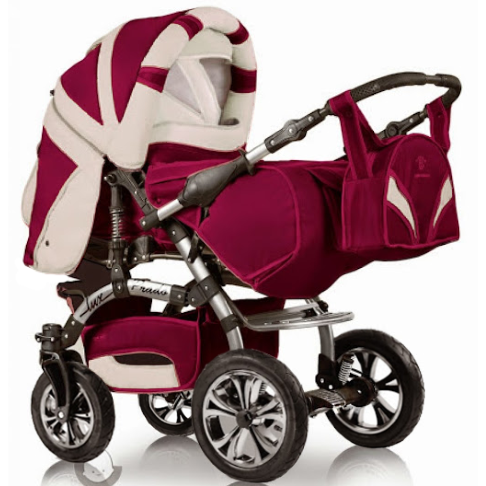 Коляска-трансформер Trans Baby Prado Lux 11/crem