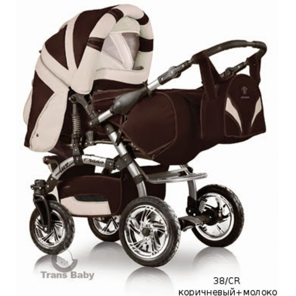 Коляска-трансформер Trans Baby Prado Lux 38/CR