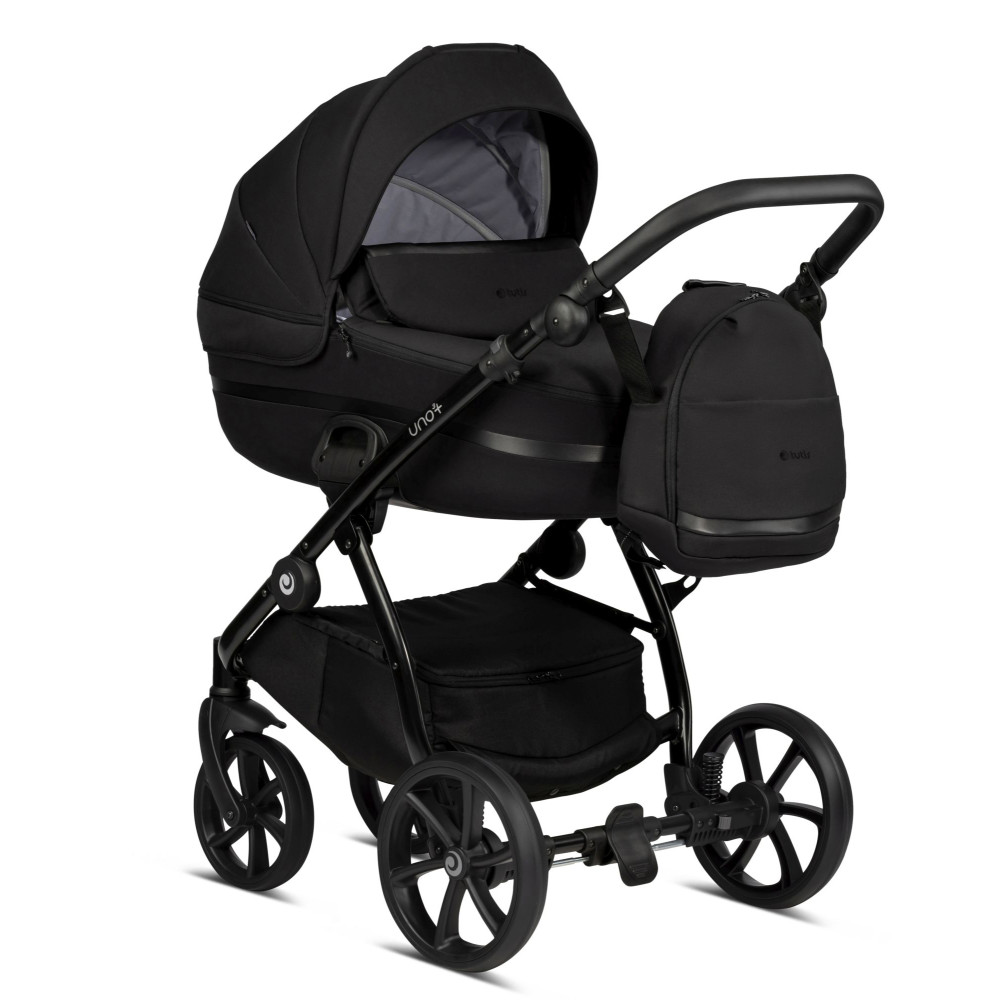 Коляска 2 в 1 Tutis Uno 3+ Black Edition Charcoal 100