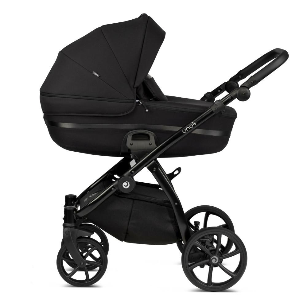 Коляска 2 в 1 Tutis Uno 3+ Black Edition Charcoal 100