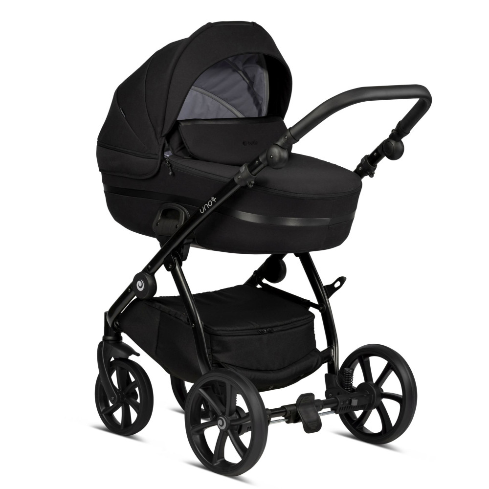 Коляска 2 в 1 Tutis Uno 3+ Black Edition Charcoal 100