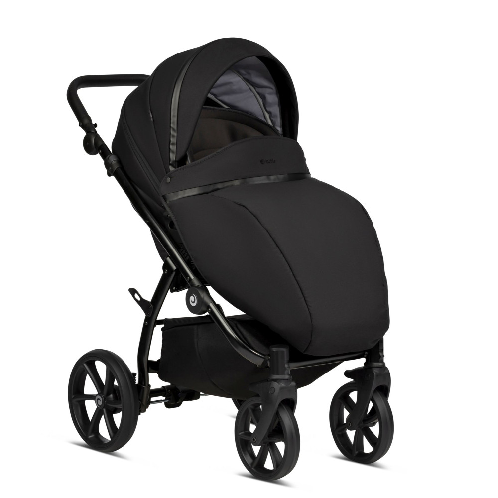 Коляска 2 в 1 Tutis Uno 3+ Black Edition Charcoal 100
