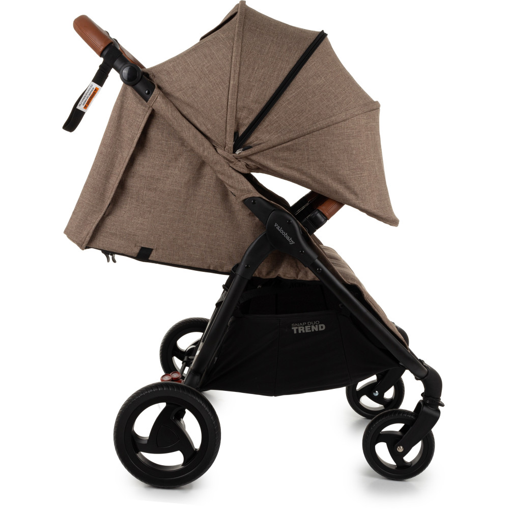 Прогулочная коляска для двойни Valco Baby Snap Duo Trend Cappuccino Прогулочная коляска для двойни Valco Baby Snap Duo Trend Cappuccino