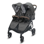 Прогулянкова коляска для двійнят Valco Baby Snap Duo Trend Charcoal