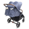 Прогулочная коляска для двойни Valco Baby Snap Duo Trend Denim