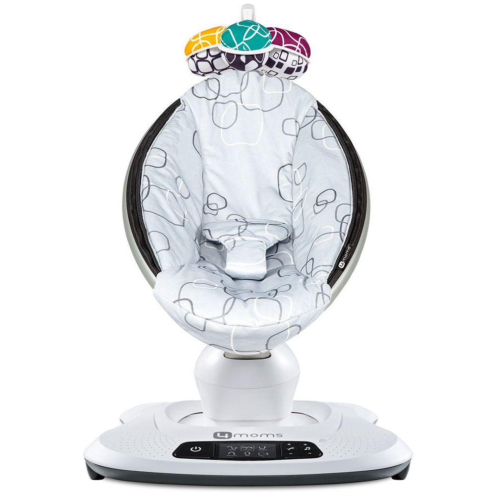 Кресло-качалка 4Moms mamaRoo Silver Plush