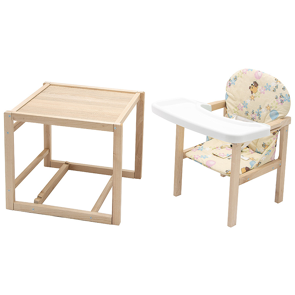 Стульчик-трансформер Babyroom Пони-230 eko без лака пластиковая столешница (винни-пух) бежевый Стульчик-трансформер Babyroom Пони-230 eko без лака пластиковая столешница (винни-пух) бежевый