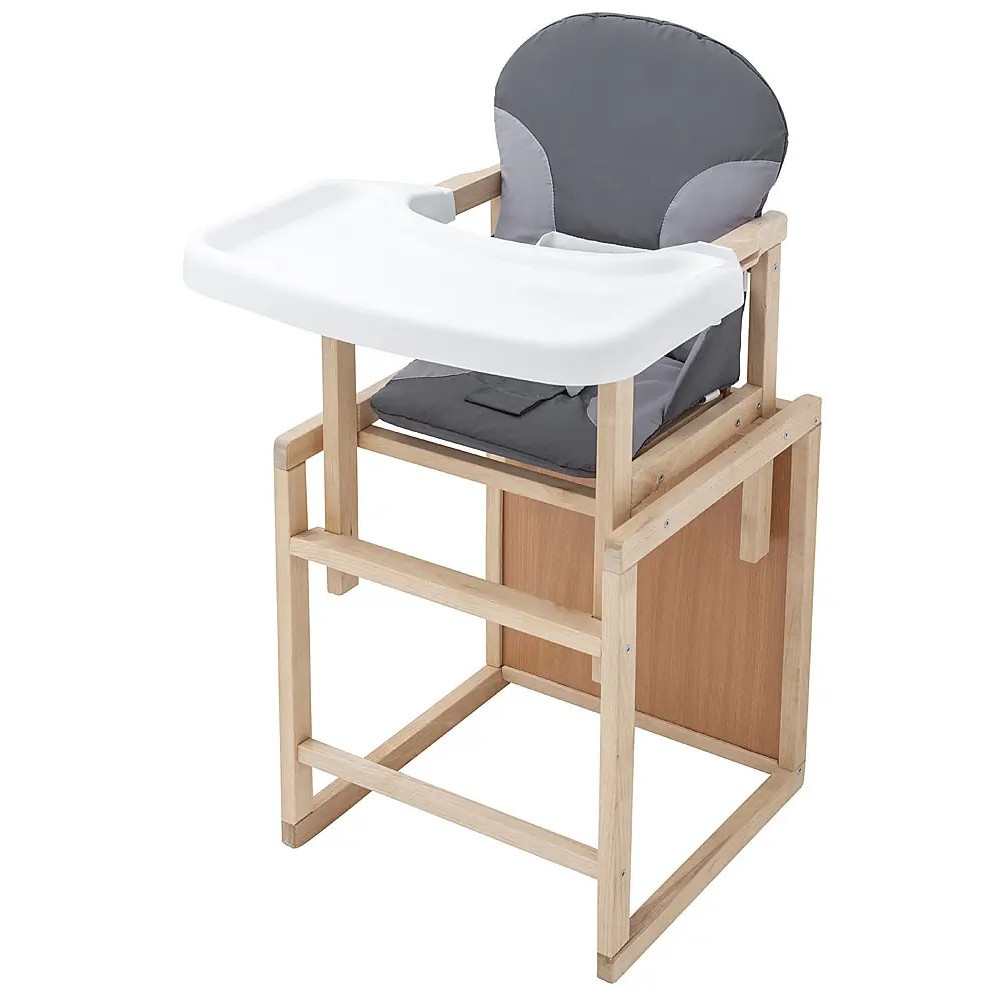 Стільчик-трансформер Babyroom Поні-230 eko графіт-сірий (626015) Стільчик-трансформер Babyroom Поні-230 eko графіт-сірий (626015)