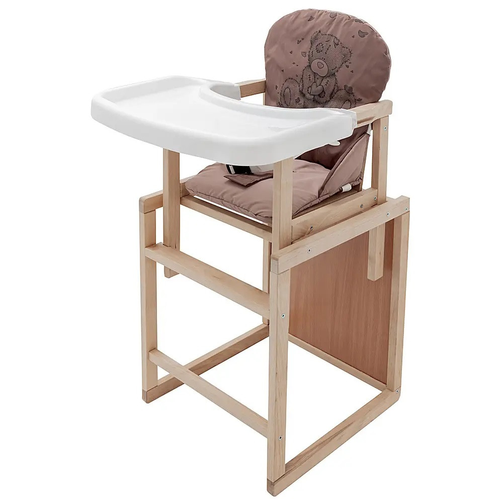 Стільчик-трансформер Babyroom Вінні-230 eko Ведмедик з серцем шоколад-капучіно (680571)