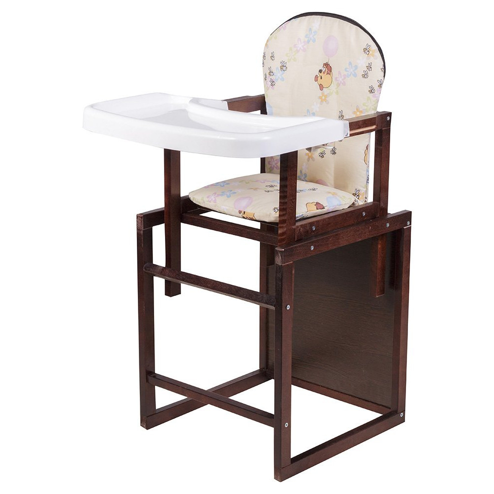 Стульчик-трансформер Babyroom Пони-220 тонированный пластиковая столешница бежевый Винни Пух