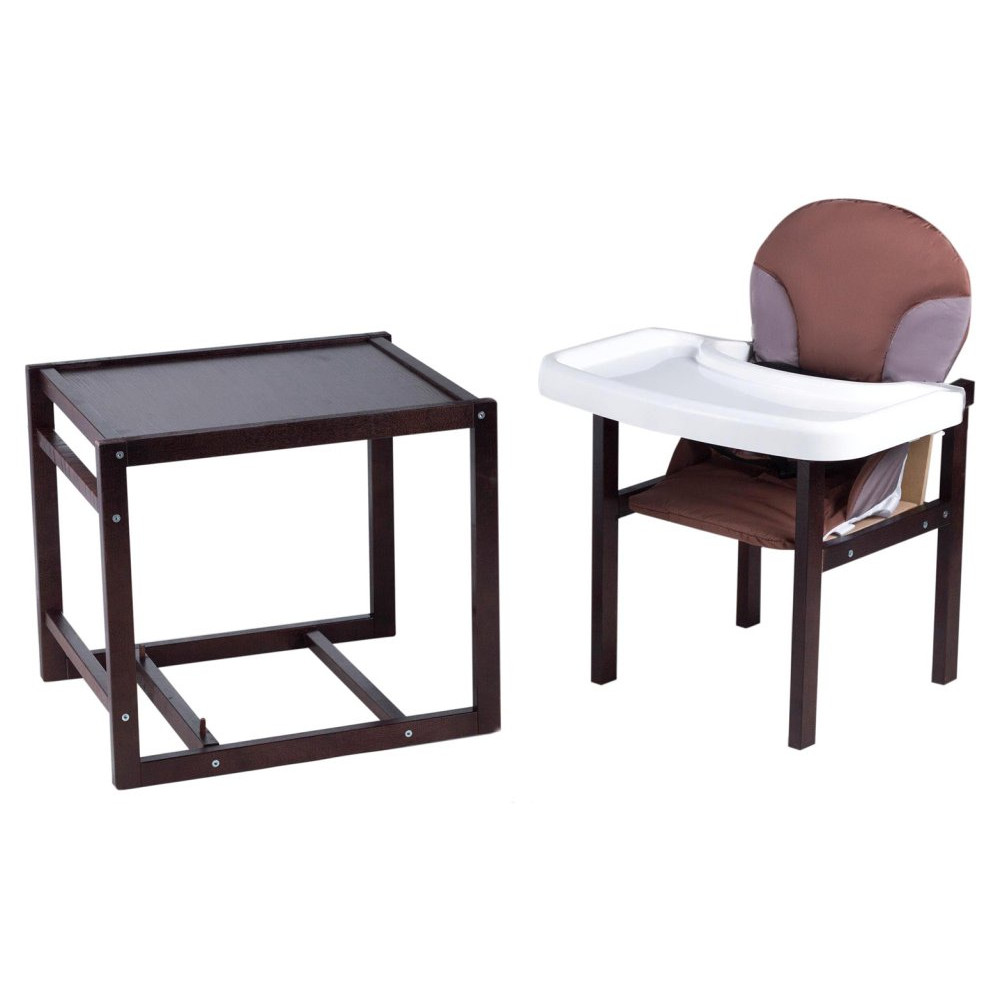 Стульчик-трансформер Babyroom Пони-220 тонированный пластиковая столешница капучино-шоколад