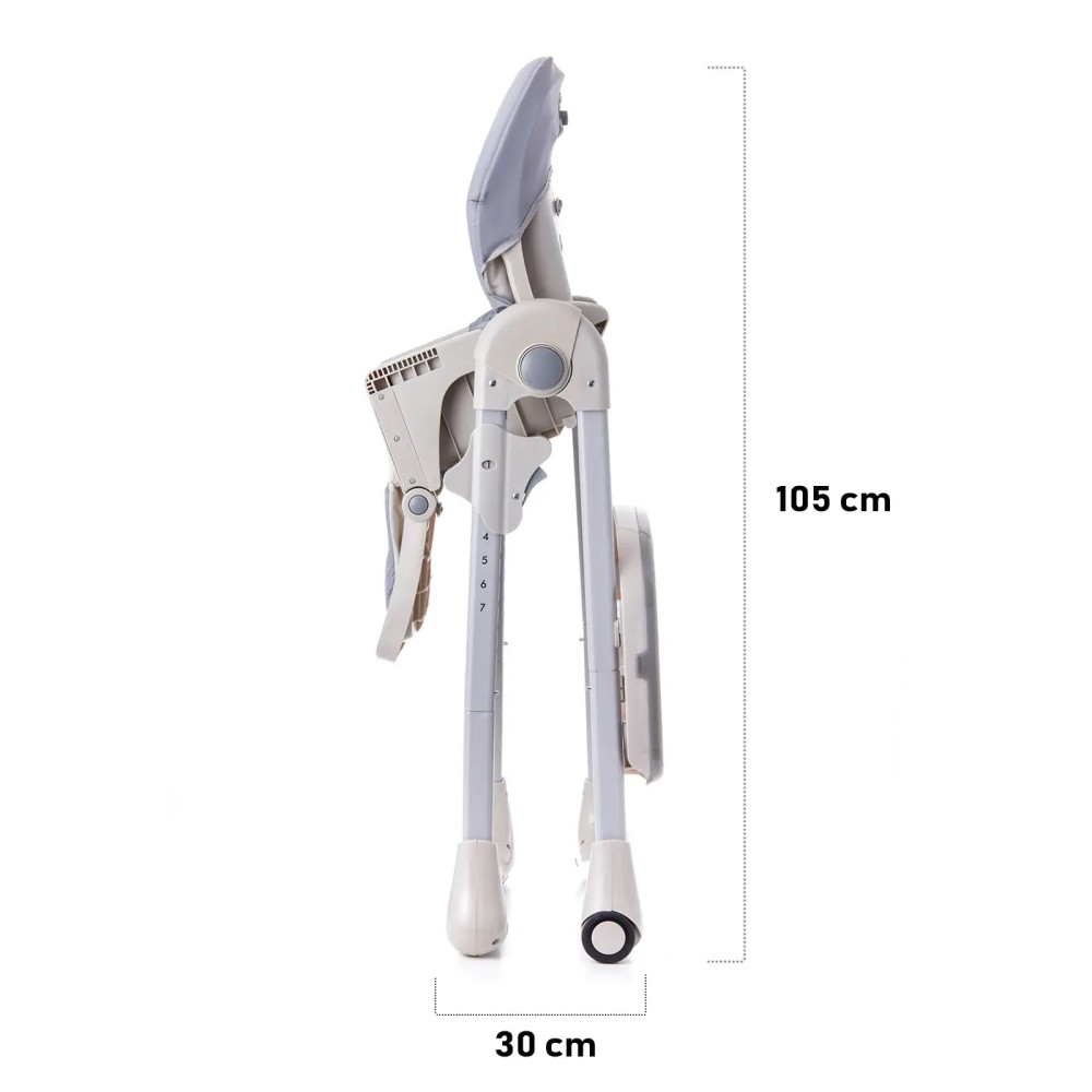 Стільчик для годування Babytiger Benji Grey (BTKBENJGRY0000)