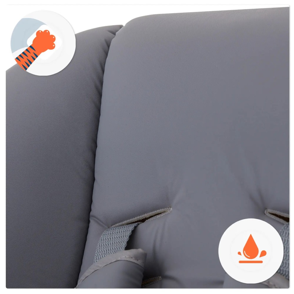 Стільчик для годування Babytiger Benji Grey (BTKBENJGRY0000)