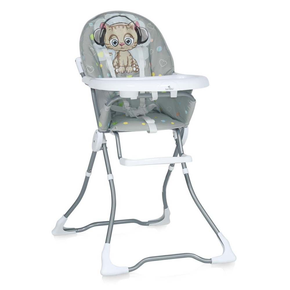 Стульчик Bertoni Marcel grey cute kitten (Бертони)