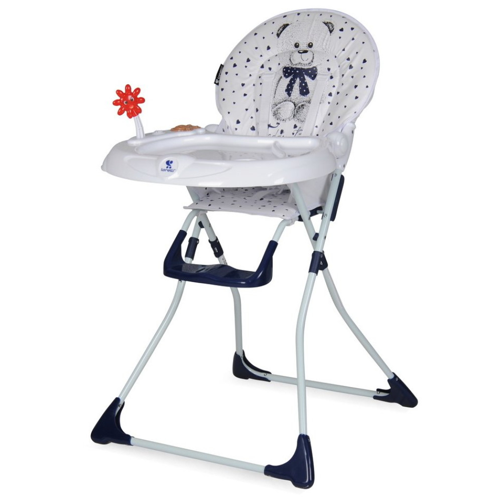 Стульчик Bertoni Jolly Dark Blue Teddy Bear