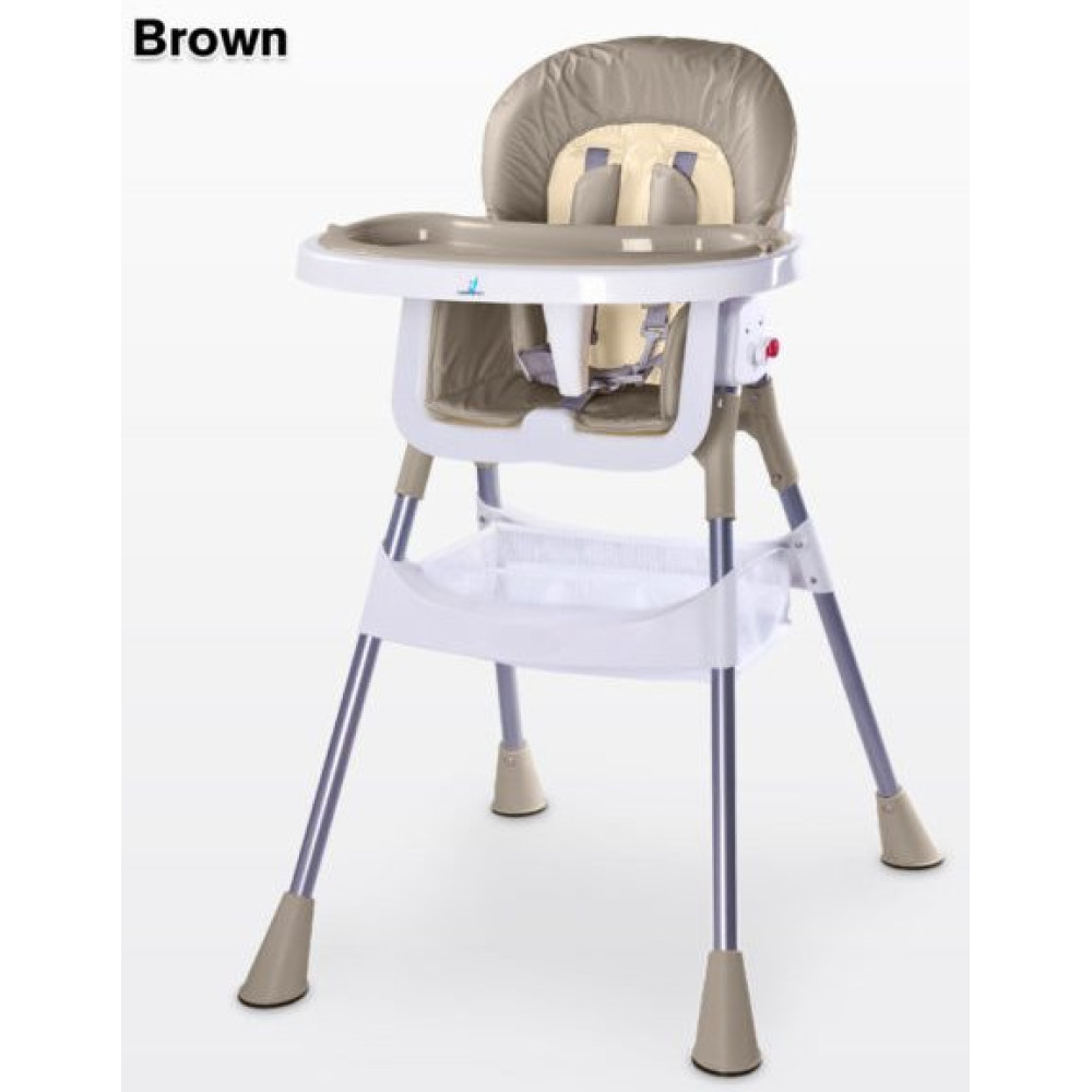 Стульчик Caretero Pop Brown New (Каретеро Поп Коричневый)