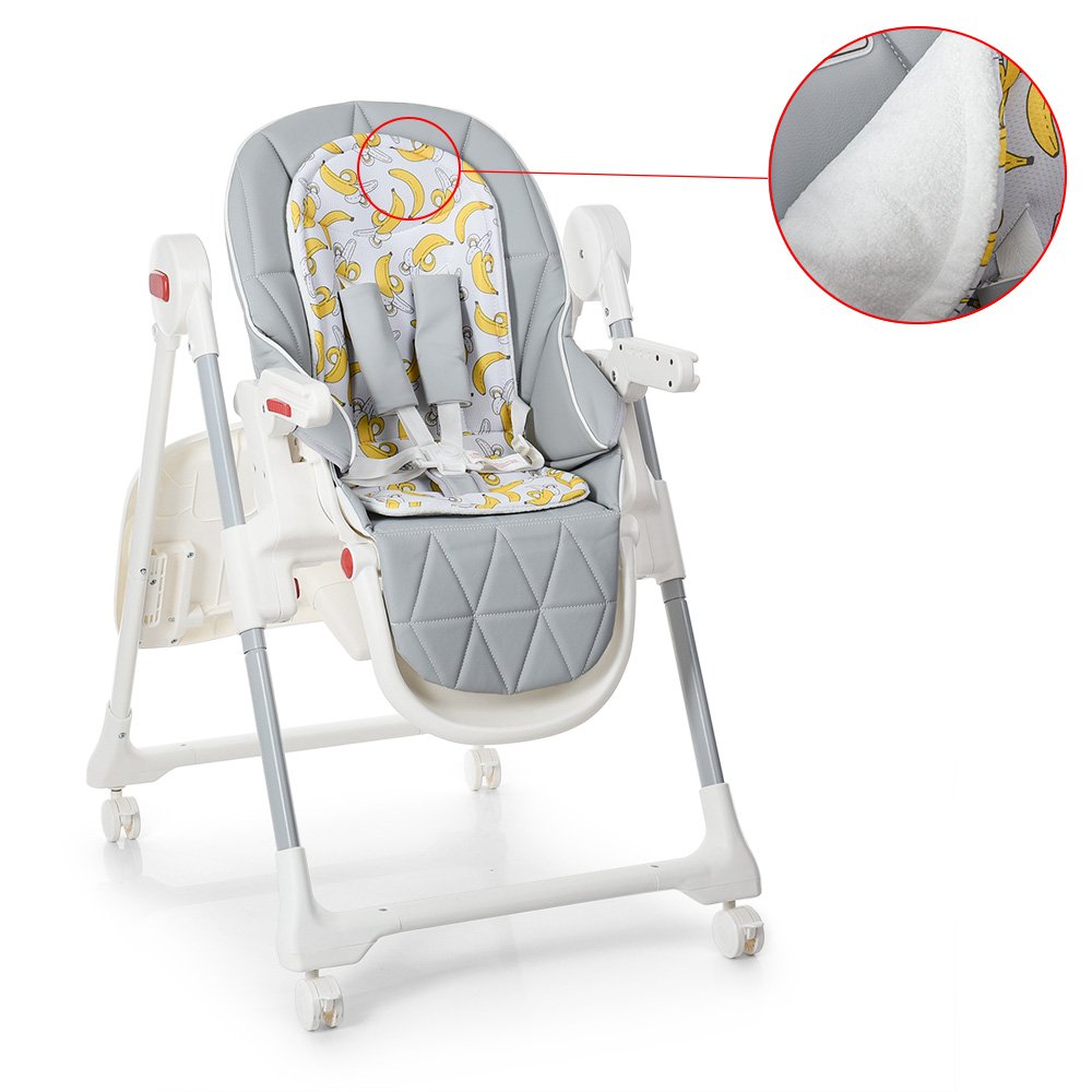 Стільчик El Camino Crystal Me 1037 Banana Grey Стільчик El Camino Crystal Me 1037 Banana Grey