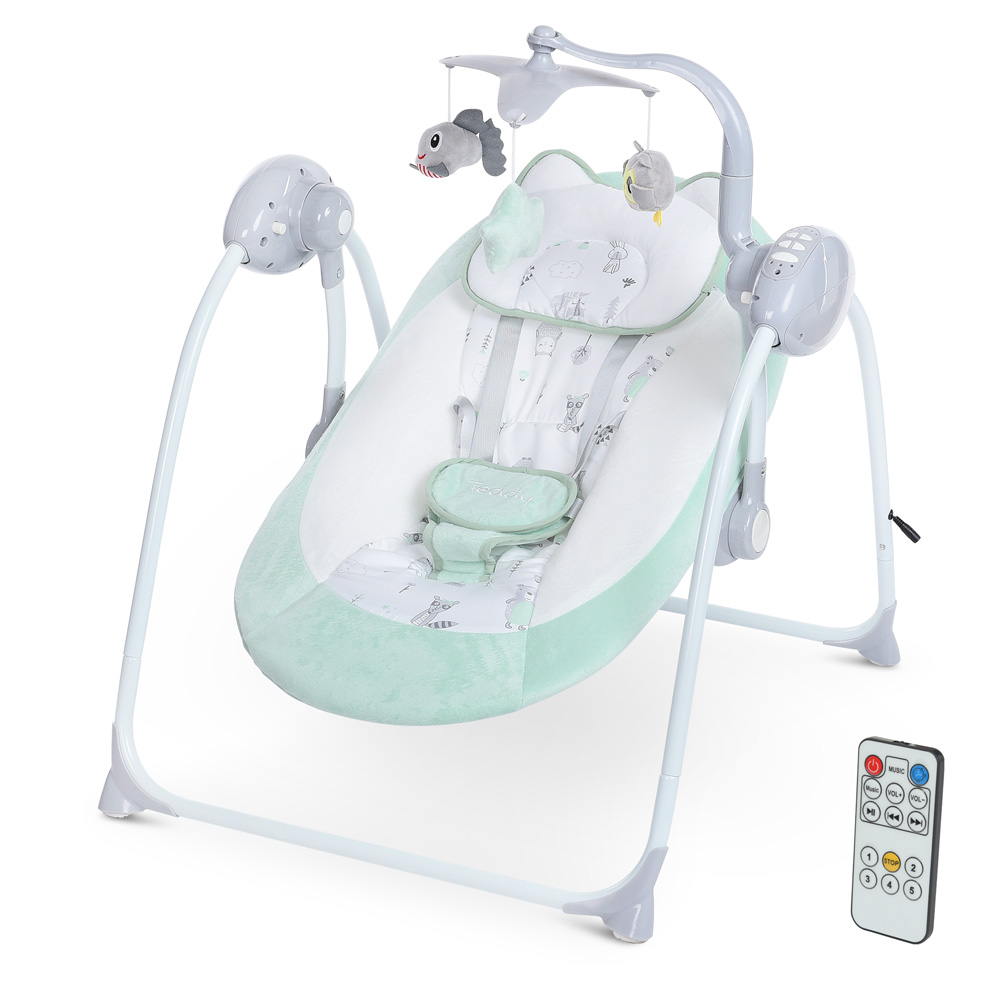 Качели El Camino ME 1075 Teddy Mint Animals