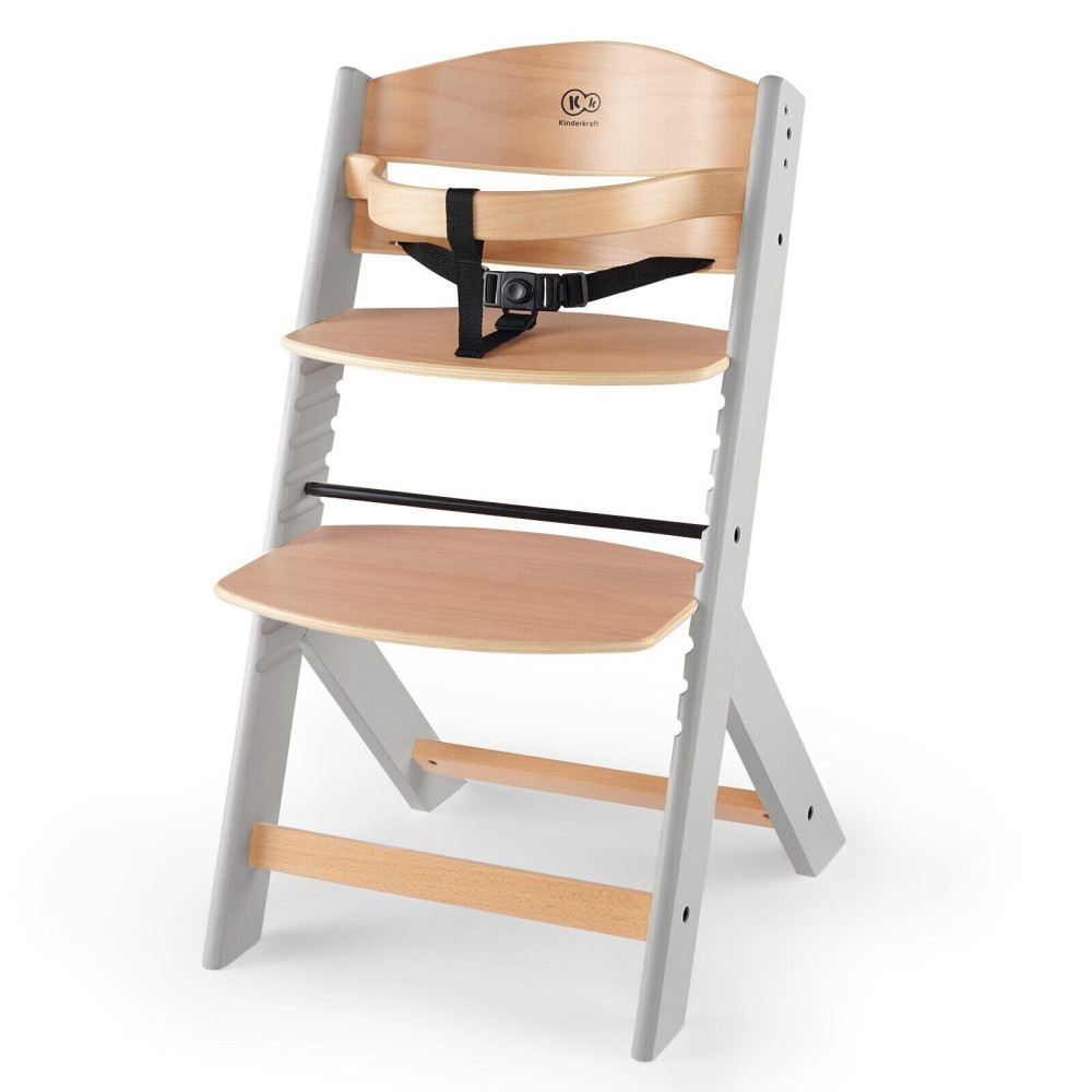 Kinderkraft Enock - стульчик для кормления (от 6 месяцев до 10 лет) • Gray Wood (KKKENOCGRY0000) Kinderkraft Enock - стульчик для кормления (от 6 месяцев до 10 лет) • Gray Wood (KKKENOCGRY0000)