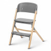 Стільчик для годування з шезлонгом Kinderkraft Igee Calmee Cloudy Grey (KHIGCA00GRY0000)