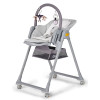 Kinderkraft Lastree - стільчик для годування, шезлонг для новонароджених • Gray (KHLAST00GRY0000)