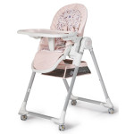 Kinderkraft Lastree - стільчик для годування, шезлонг для новонароджених • Pink