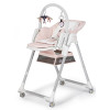 Kinderkraft Lastree - стільчик для годування, шезлонг для новонароджених • Pink
