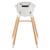 Kinderkraft Sienna - стільчик для годування дитини (від 6 місяців до 4 років) • Gray (KKKSIENGRY0000)