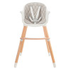 Kinderkraft Sienna - стільчик для годування дитини (від 6 місяців до 4 років) • Gray (KKKSIENGRY0000)