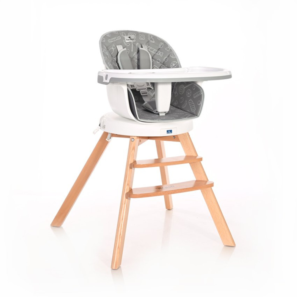 Стульчик 3в1 Lorelli Napoli Grey Candy