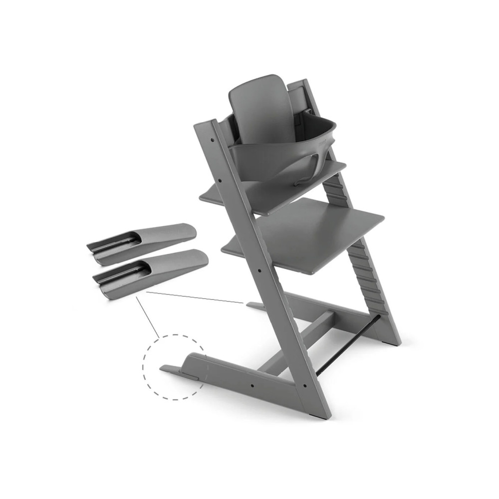 Спинка с ограничителем для стульчика Stokke Tripp Trap storm grey (650004)