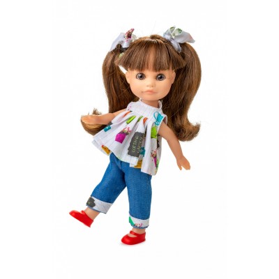 Лялька Berjuan Люсі в джинсах 22 см (BR1103)