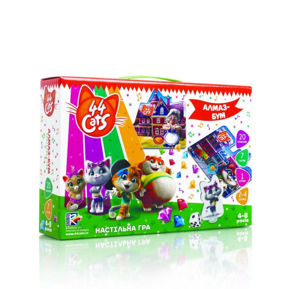 Игра настольная Vladi Toys 44 Кота Алмаз-Бум (VT8055-15)