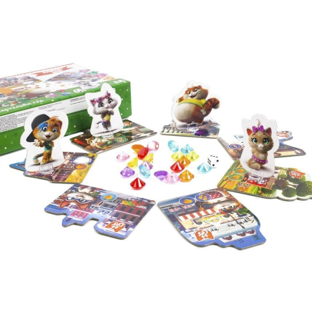 Игра настольная Vladi Toys 44 Кота Алмаз-Бум (VT8055-15) Игра настольная Vladi Toys 44 Кота Алмаз-Бум (VT8055-15)