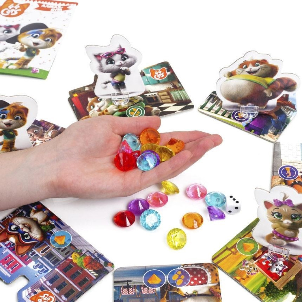 Игра настольная Vladi Toys 44 Кота Алмаз-Бум (VT8055-15) Игра настольная Vladi Toys 44 Кота Алмаз-Бум (VT8055-15)