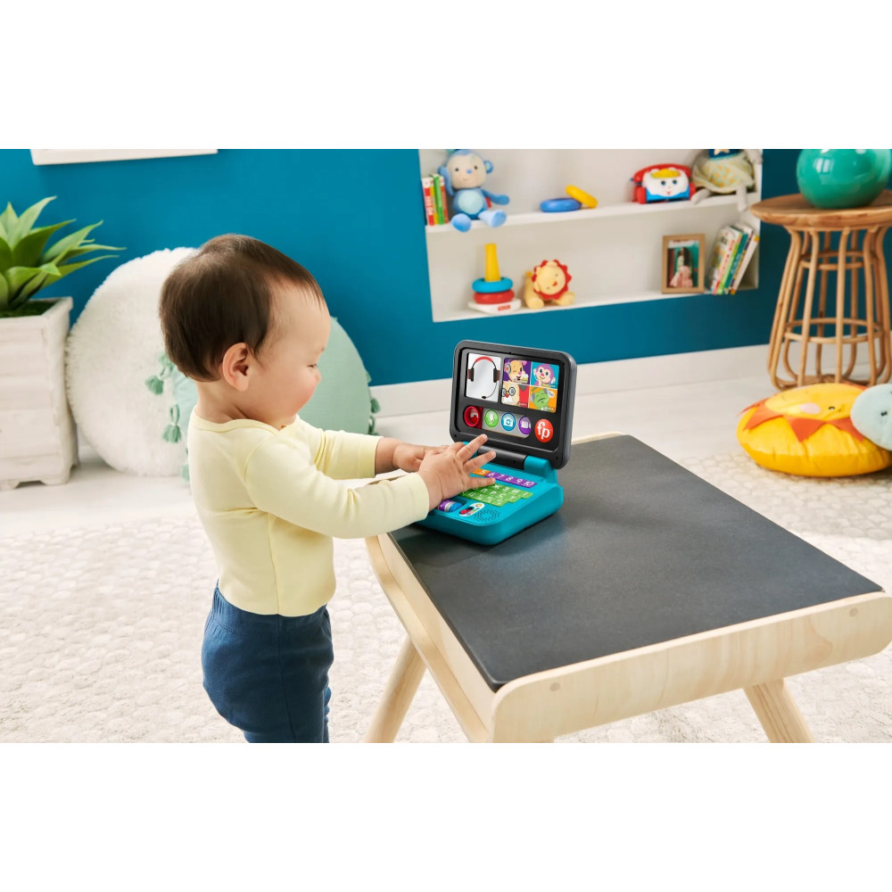Інтерактивна іграшка Ноутбук Fisher Price Веселе спілкування (HHH09)