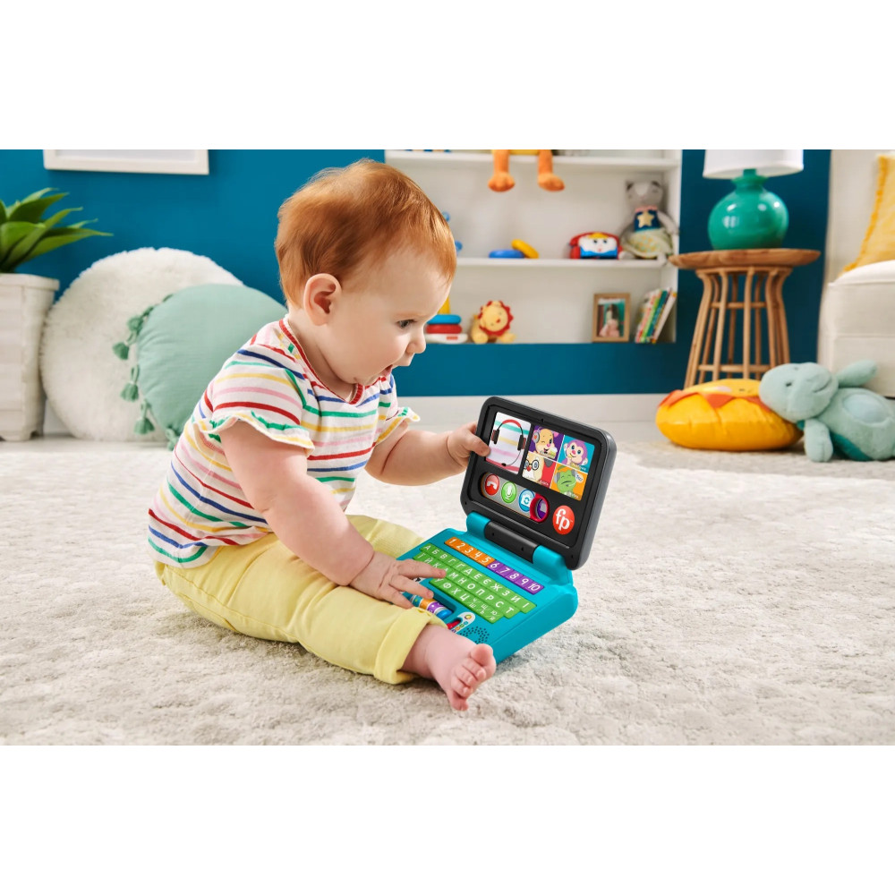 Інтерактивна іграшка Ноутбук Fisher Price Веселе спілкування (HHH09)