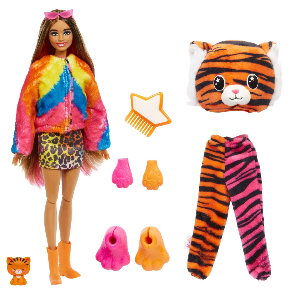 Лялька Barbie Cutie Reveal Друзі з джунглів Тигреня (HKP99) Лялька Barbie Cutie Reveal Друзі з джунглів Тигреня (HKP99)